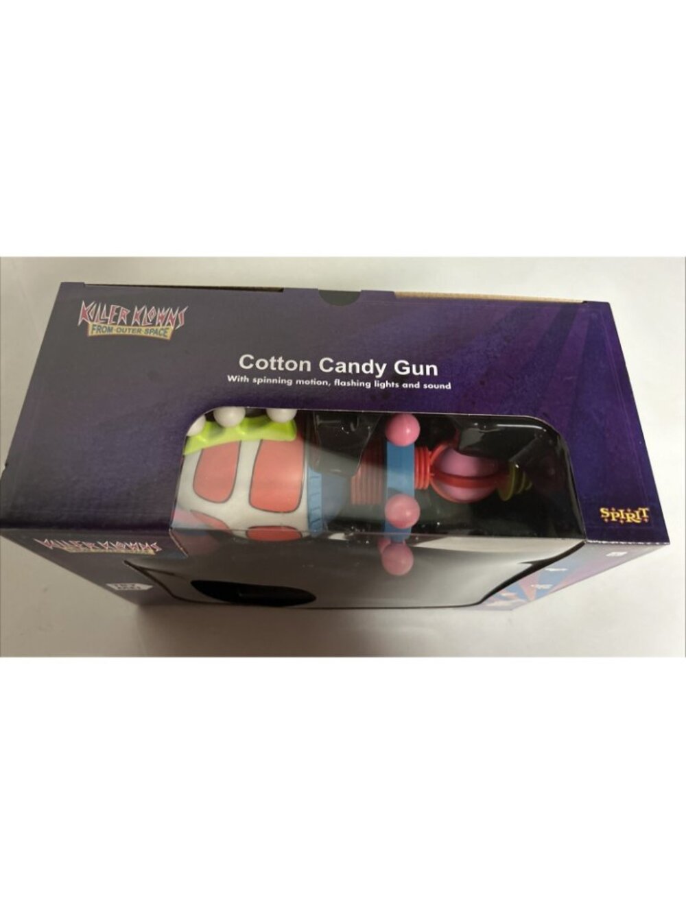 Killer Klowns Cotton Candy Toy Gun Spirit Halloween Accessory Collectible In Box - Picture 4 of 9